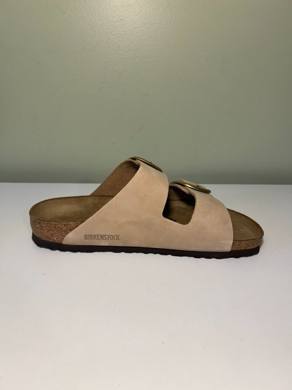 Birkenstock Women's Arizona Big Buckle Nubuck Leather Sandals - Picture 6 of 16